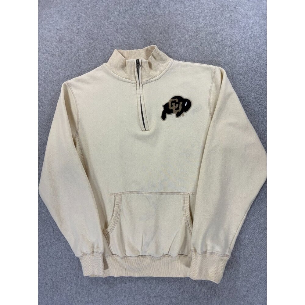 Colorado Buffaloes‎ 1/2 Zip Stitched Logo Campus Pullover (Women's Small)
